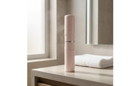 Pale Pink Portable Hair Straightener Comb Compact Wireless Straightening Brush Slim Cordless Hair Straightener Brush Travel Friendly