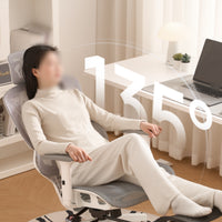 Ergonomic Office Chair Footrest Ergonomic Mesh Chair Padded Armrests