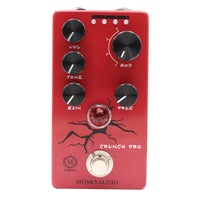 Compact Guitar Effects Pedal Pedalboard-Friendly Guitar Pedal with Metal Enclosure Sturdy Stompbox Portable for Guitarists, Live Stage, Recording Studio