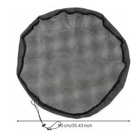 Leaf Guard Elastic Mesh Lid Secure Fit Mesh Container Cover for Rain Barrel Top