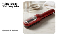 Beauty Tool Trim Ends Only Portable Split-End Hair Trimmer Glossy Finish Split End Trimmer Transparent Cap