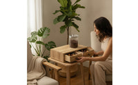 Coffee Machine Stand with Drawers Low Profile Drawer Sturdy Storage Box for Homeowners, Office Breakroom