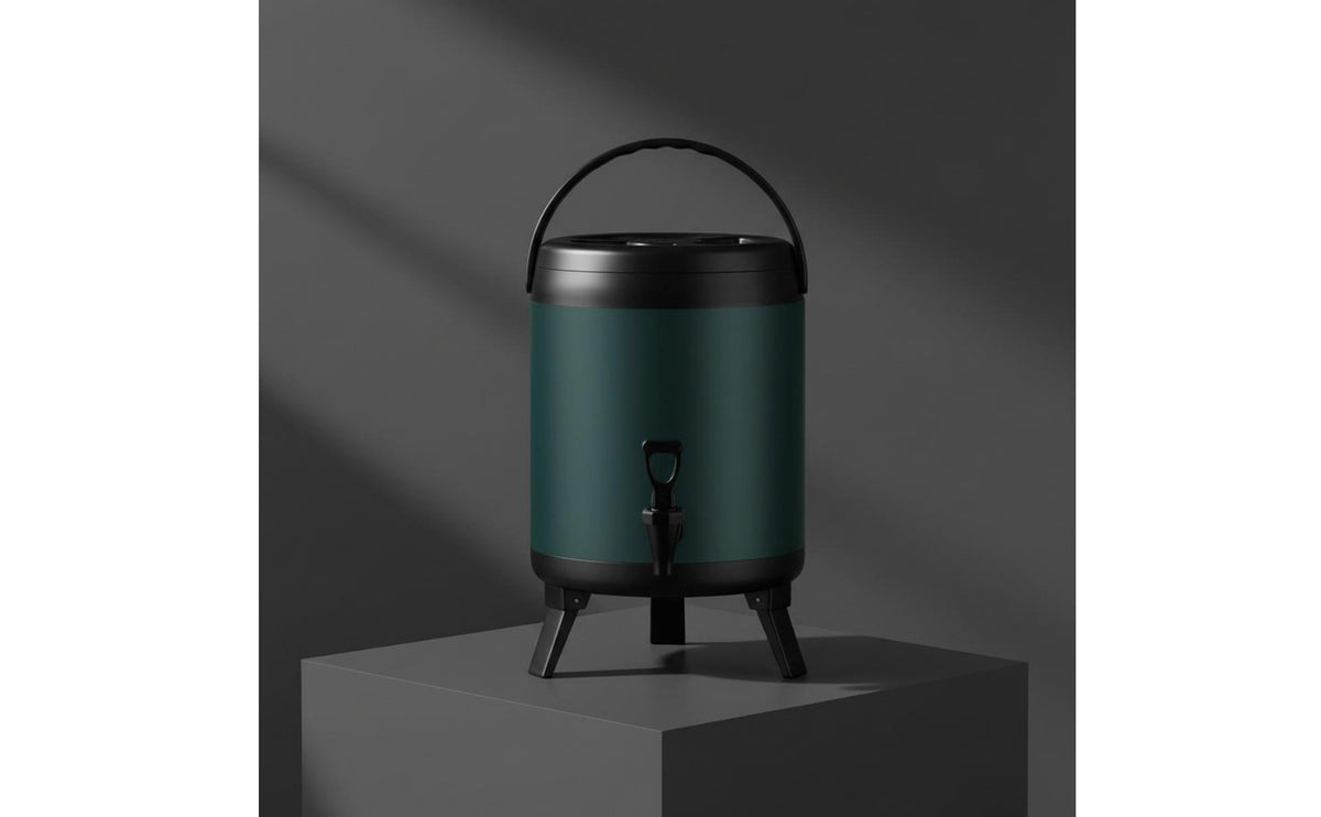 Stainless Steel Thermal Barrel Leak-Resistant Design Professional Tea Urn Large Capacity Beverage Jug Long-Lasting & Sturdy