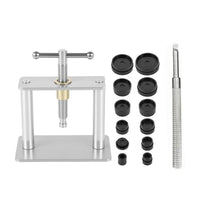 Heavy Duty Watch Case Press with Dies Manual Watch Case Press Precision Sturdy for Jewelers