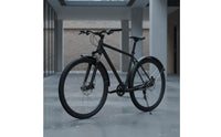 2 Pieces Mountain Bike Mudguard Matte Front Rear Mudguard Set Universal Fit Cycle Water Deflection Guard for Cyclists, Muddy Trails