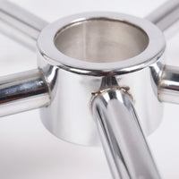 Swivel Stool Base Chrome-Plated Bar Stool Base Mount Plate Polished Hardware Replacement
