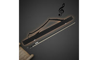 Violin Bow Case Metal Latches Rigid-Construction Bow Case Non-Woven Textile Music Storage