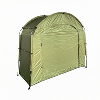 Cycle Storage Tent Zippered Door Foldable Cycle Tent Frame-Supported Portable Bike Shelter