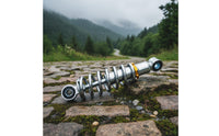 2 Pieces Heavy Duty Electric Scooter Rear Shock Absorber Long-Lasting Electric Bicycle Rear Damping System Damper Direct Fit Scooter Damping System Coil Coil High Load Capacity for DIY Mechanics