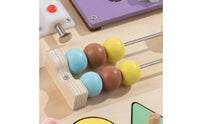 Educational Busy Board Educational Activity Board Fine Motor Skills with gears and tracks for Kids