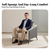 Modern Design Modular Sofa and Table Ensemble Multiple Configurations Modular Reception Set Sturdy Construction Office Furniture Ergonomic Comfort for Business Owners, Corporate Buyers, Interior Designers, Lobby, Waiting Room