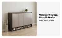 Entryway Footwear Storage Unit Large Capacity Entryway Shoe Storage Cabinet Space-Saving Design for Apartment Dwellers, Families, Hallway, Bedroom