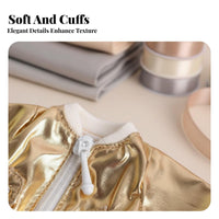 OB11 Doll Jacket Shiny Finish Holographic Doll Jacket Stylish Design Toy Accessory