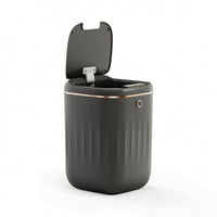 Sensor Trash Can Lidded Trash Can with Lid Modern for Bathroom, Office