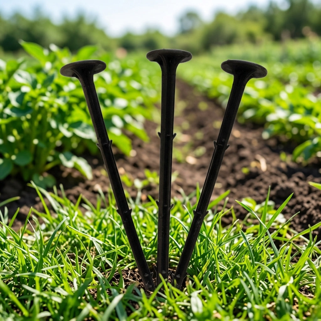 plastic ground stakes