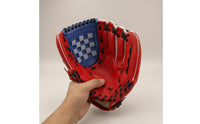 Deep Pocket Baseball Glove Reinforced Edging PU Baseball Glove Contrasting Lacing Catching Glove Stitched