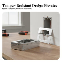 10 Pieces Easy Installation Stainless Steel Outlet Shim Provides Stable Support Outlet Spacer Shim Rust Resistant for Electricians, Handymen