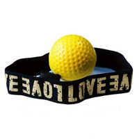 Stress Relief Boxing Reaction Ball Hand-Eye Coordination Headband Reaction Ball Beginner Friendly Sports Training Portable for Boxers, Beginners, Workout, Outdoor