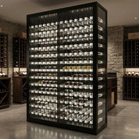 Illuminated Whiskey Shelf, Acrylic, Metal, Bottle Rack, Home Bar Counter, Liquor Shelf, Display