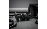 Swivel Clamp with V-Grooves Adjustable Camera Accessory Clamp Compact Mount for Photographers, Videographers, Studio, on-Location Rigging