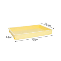 Pizza Bread Mixture Proofing Box Reinforced Stackable Bread Tray Mixture Fermentation Box for Culinary Experts, Pizzeria Owners