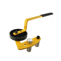 Curved Touch Surface Deck Board Straightener Clamp Style Deck Board Straightening Tool Wheel Base Steel