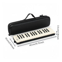 32 Key Melodica Easy to Play Melodica Carrying Bag Included Keyboard Harmonica Instrument for Students, Beginners