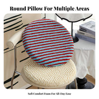 Memory Foam Round Seat Cushion Non-Slip Round Chair Cushion All-Season Use for Office Workers, Homeowners, Bay Window, Bar, Kitchen