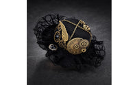 Steampunk Mini Hat Gothic Mini Hat with Clips Vintage Fascinator for Cosplayers, Themed Parties, Halloween