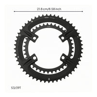 Road Cycle Chainring Cutout Design 110 BCD Chainring CNC-Machined Lightweight