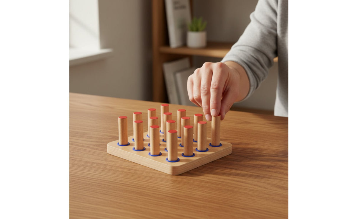 Hand Eye Coordination Board Smooth Surface Finger Exercise Board Rehabilitation Equipment for Therapeutic Use