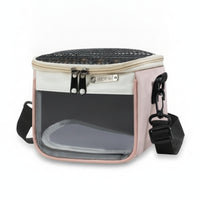 Soft-Sided Pet Carrier Padded Base Adjustable Shoulder Strap Portable Pet Carrier Bag