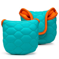 Golf Putter Headcover with Half-Round Mallet Design