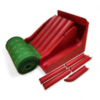 Putting Practice Mat Alignment Lines Golf Putting Ramp Home and Office for Athletic Training Gear