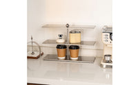 3-Tier Display Stand Transparent Desktop Organizer Space-Saving Furniture for Vanity