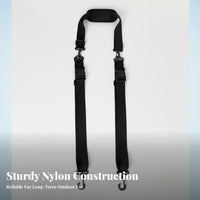 Paddleboard Carrying Strap Streamlined & Portable Paddle Board Carry Strap Kayak Transport Carrier Sturdy Duty Kayak Carrier