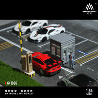 MoreArt 1:64 Scale Gatekeeper Model Resin Simulation Scene Accessory