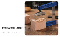 Long-Lasting Guitar Fret Press Tool Easy to Use Fret Installation Clamp Portable for Guitarists, DIY Enthusiasts, Workshop, Studio, Home