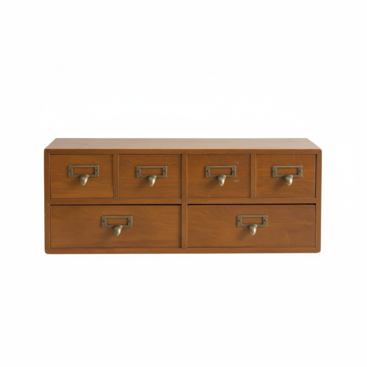 Desktop Organizer with Drawers Rustic Tabletop Chest of Drawers Small Furniture for Students