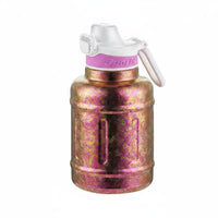 metal Water Bottle Rust Half Gallon Water Bottle Shatterproof Container Gear for Fitness Users