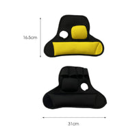 Five Finger Separation Fitness Gloves with Weights Breathable Strength Training Hand Weights Neoprene Material for Gym, Running