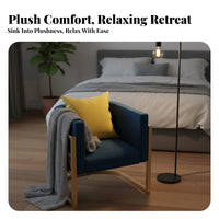 Nordic design Curved Teddy Settee Minimalist Aesthetic Small Couch space-efficient Size Loveseat Space-Saving for Interior Designers, Apartment Dwellers, Reception Area, Clothing bunboxedique, spa, Living Room