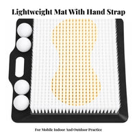 Golf Bunker Training Mat Target Area Bunker Practice Mat Ball-Holding Slots
