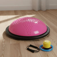 Anti-Slip Surface Half Ball Balance Coach Long-Lasting Construction Half Balance Ball Burst-Resistant Proof Fitness Equipment Quick Inflation for Pilates, Home Gym
