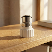 Bulb Holder and B22 to Pin-Base Light Fitting Adapter for Home Lighting, Durable PBT Ceramic Lamp Holder with 2A Rated Current