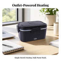 Sealed Lid Electric Heated Lunch Box Gasket Seal Portable Lunch Box Warmer