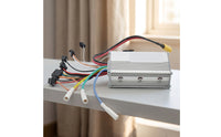 No-Hall-Wire Controller with Cable Harness Finned Electric Scooter Controller Aluminum Good Heat Dissipation for DIYers, Hobbyists, Customization Projects