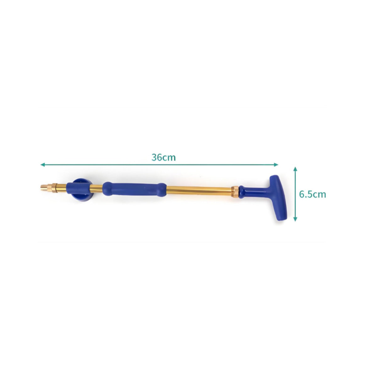 Adjustable Brass Nozzle Push-Pull Sprayer Wand Ergonomic Handle Manual Pump Watering Wand Sturdy Beverage Bottle Spray Head for Patio, Car Washing