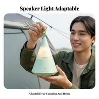 Mountain Summit Design Bluetooth Lantern Ssummiter Rechargeable Csingle-Shaped Ssummiter Lamp Adjustable Brightness Outdoor Gear Waterproof for Gift Shoppers, Gadget Lovers, Party Hosts