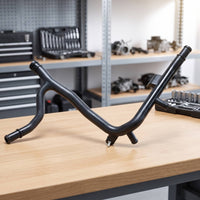 Engine Water Pipe Black Part Molded
